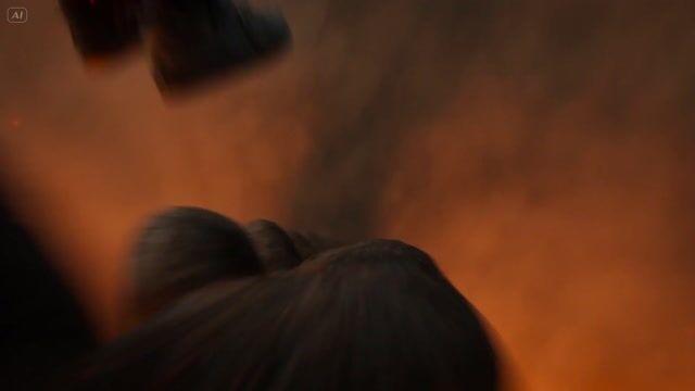 プロンプトのプレビュー: 火山峡谷:巨人の覚醒