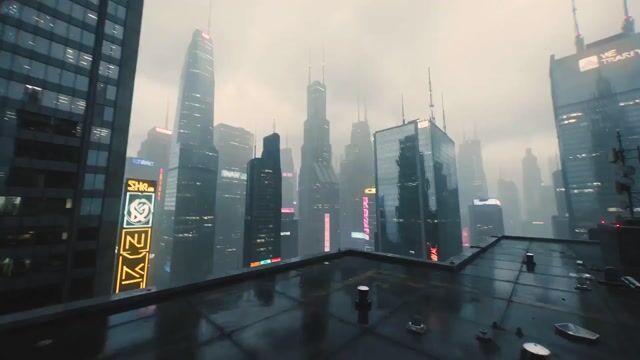プロンプトのプレビュー: 超シネマティックな SF メガシティの動画プロンプト