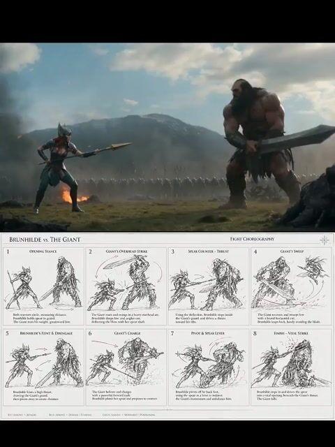 プロンプトのプレビュー: Valkyrie Fight Choreography Video