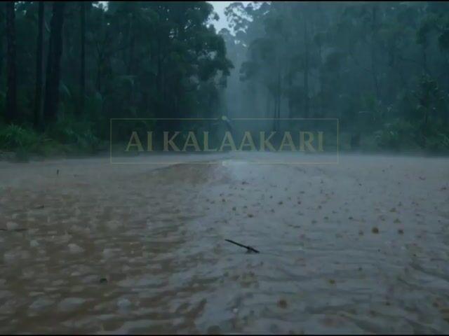 プロンプトのプレビュー: 巨大ワニとの遭遇:熱帯雨林サバイバル