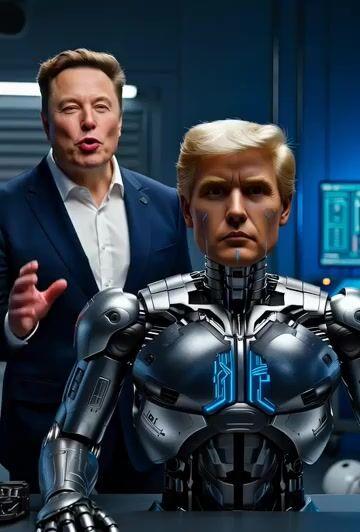 提示詞預覽: Elon 創造了川普機器人,以根除覺醒心靈病毒