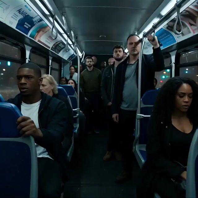 Prévia do prompt: Criatura Alienígena sob Ônibus: Terror