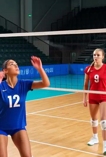 İstem önizlemesi: Voleybol Maçı TV Ekranına Uzaklaşma