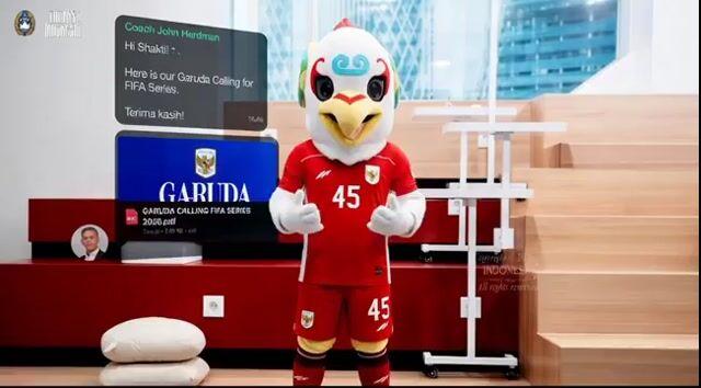 Prompt-Vorschau: Lustiges Badass Garuda Maskottchen für Football