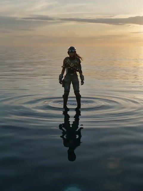 プロンプトのプレビュー: 深海メカ組み立てシーケンス