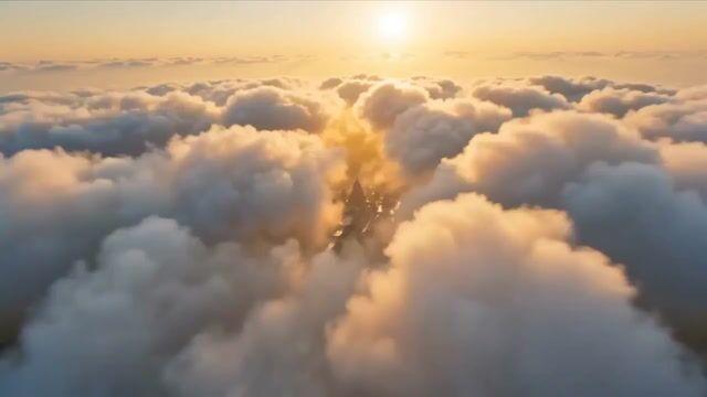 プロンプトのプレビュー: 古代インド王国の FPV フライト