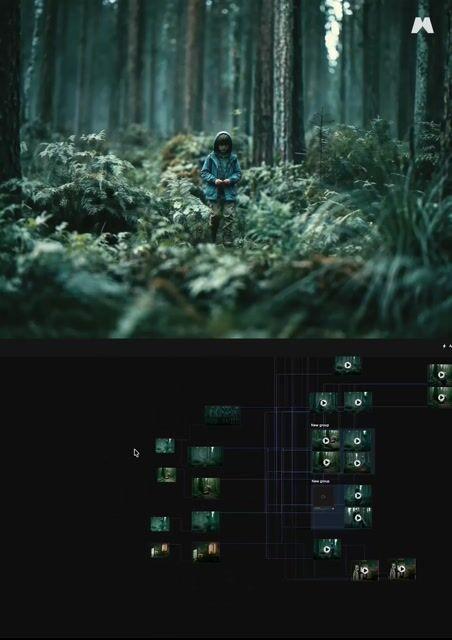 プロンプトのプレビュー: スウェーデンの少年と魔法の杖の動画