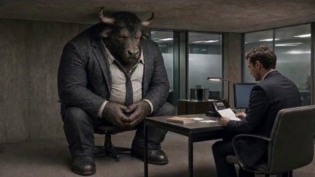 Promptforhåndsvisning: Cinematic Minotaur Storyboard Sequence