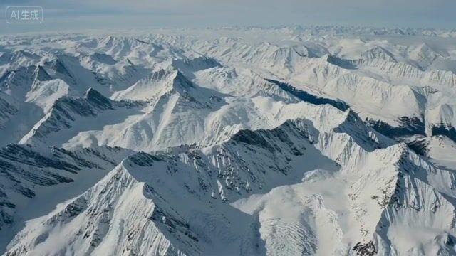 プロンプトのプレビュー: 雪に覆われた谷を発見する探検家
