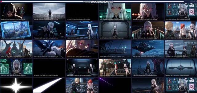 プロンプトのプレビュー: アニメ風の未来的な軍事ブリーフィング