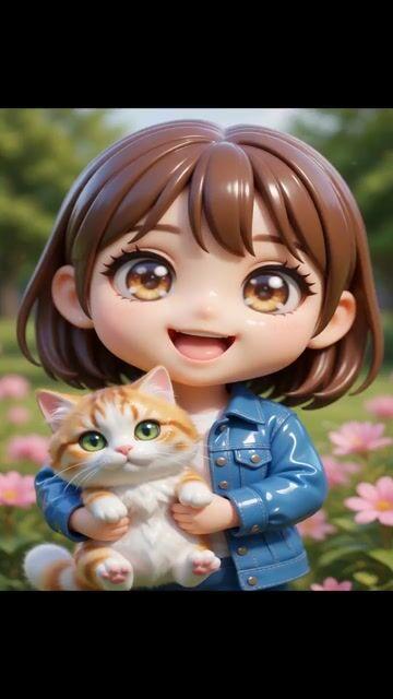 提示詞預覽: Grok Imagine Chibi 範本提示,用於圖片轉影片