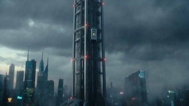 Prompt preview: Last Elevator Megacity Action