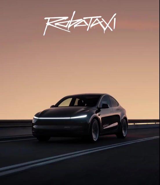 Aperçu du prompt: Publicité cinématographique pour le Robotaxi de Tesla