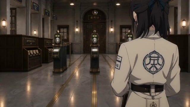 Aperçu du prompt: Séquence d'anime : Ville administrative