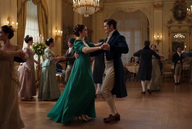 Prompt-Vorschau: Ballsaalszene aus der Regency-Ära, inspiriert von Bridgerton