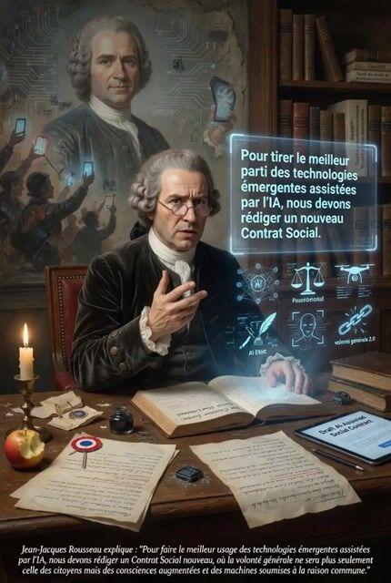 Prompt-Vorschau: Jean-Jacques Rousseau KI-Philosophie