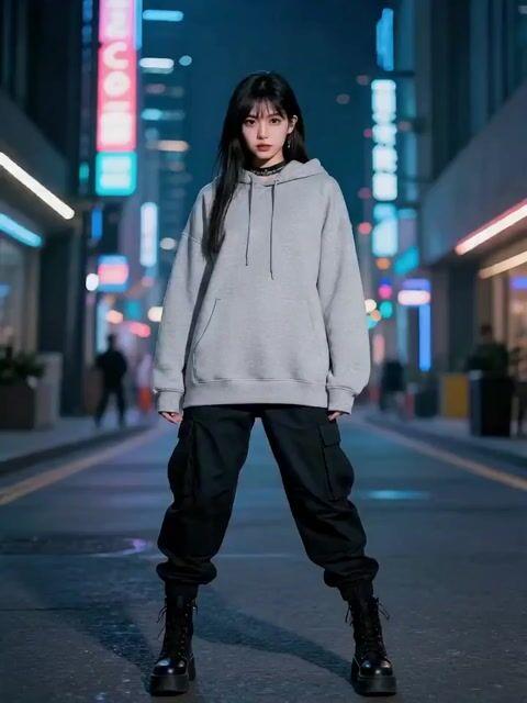 プロンプトのプレビュー: ビートに合わせた衣装チェンジダンス