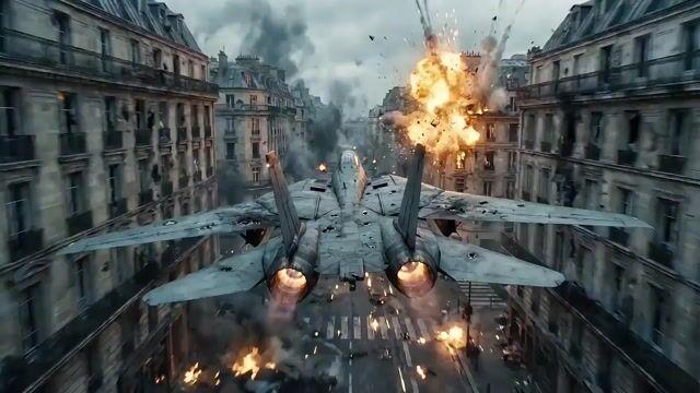 プロンプトのプレビュー: Transformers/ミッションインポッシブル ハイブリッドジェット変形プロンプト