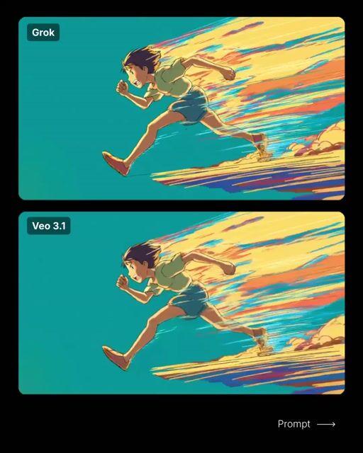 Prompt-Vorschau: Anime-Stil rennender Junge Video-Prompt