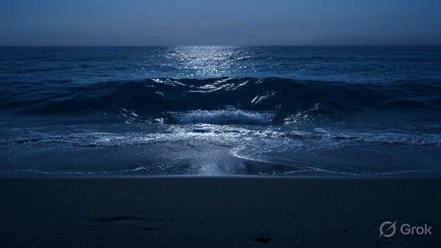 Anteprima del prompt: Glass Shard Beach Waves