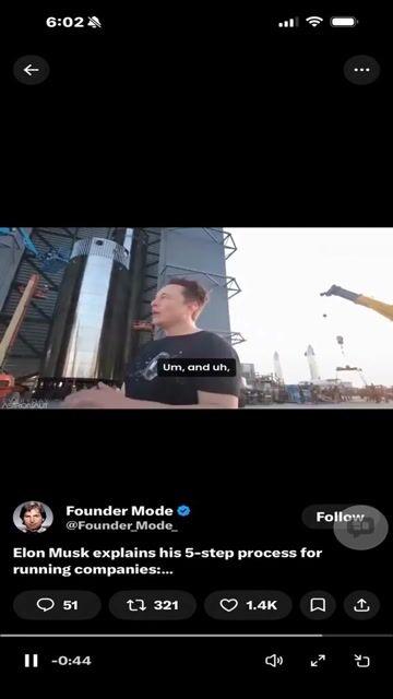 Prompt-Vorschau: Elon Musks 5-Schritte-Algorithmus für effiziente Unternehmensführung