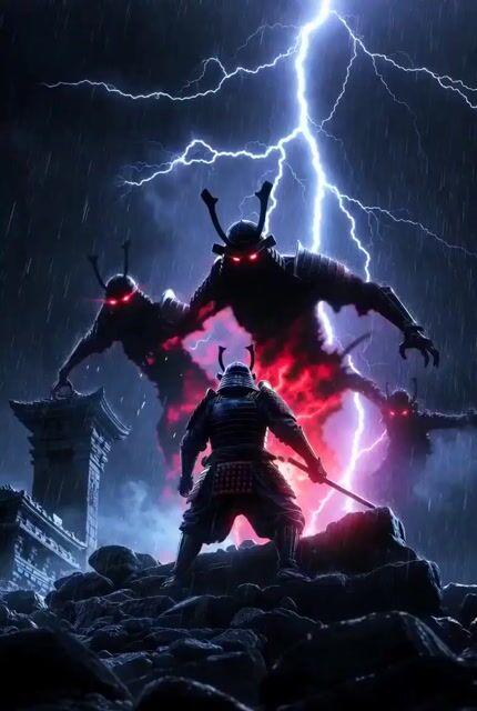 Prompt-Vorschau: Samurai-Horror-Video-Prompt