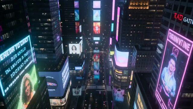 Promptforhåndsvisning: Neon City Rain Night