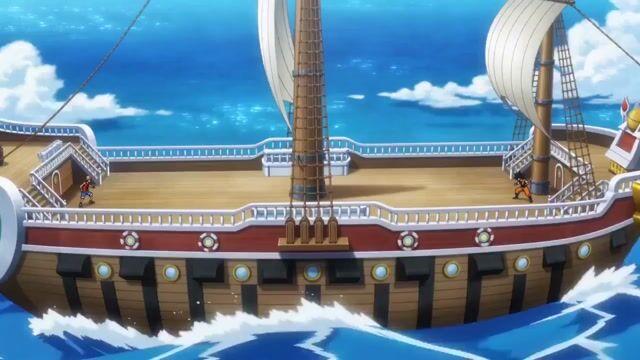 プロンプトのプレビュー: ルフィと悟空の壮大な戦いのシーン