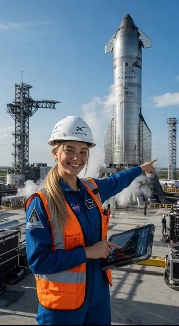 プロンプトのプレビュー: カリフォルニアガールによる SpaceX 解説