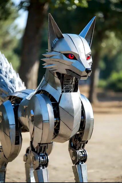 プロンプトのプレビュー: 歌うロボットキツネのアニメーション