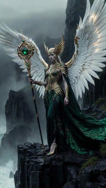 Anteprima del prompt: Imperatrice Elfica della Fenice Celeste