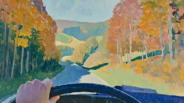 Promptvoorbeeld: Midjourney Oil Painting Prompt (Driver's Hand)