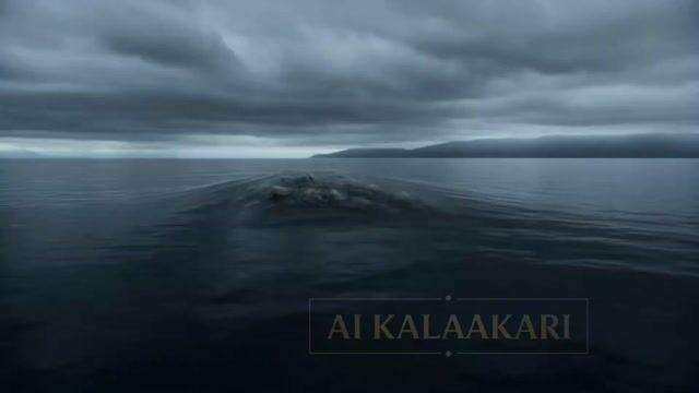 プロンプトのプレビュー: 中世ファンタジーの湖の怪物シーケンス