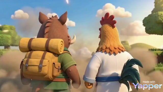 提示词预览: 电影级武术对决:Minecraft 风格的野猪大战公鸡