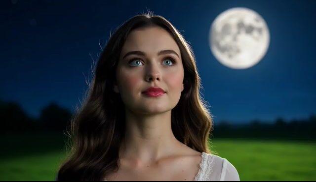Anteprima del prompt: Incontro romantico al chiaro di luna