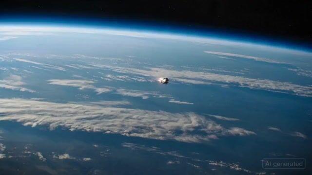 プロンプトのプレビュー: 宇宙船 分解図 動画 プロンプト