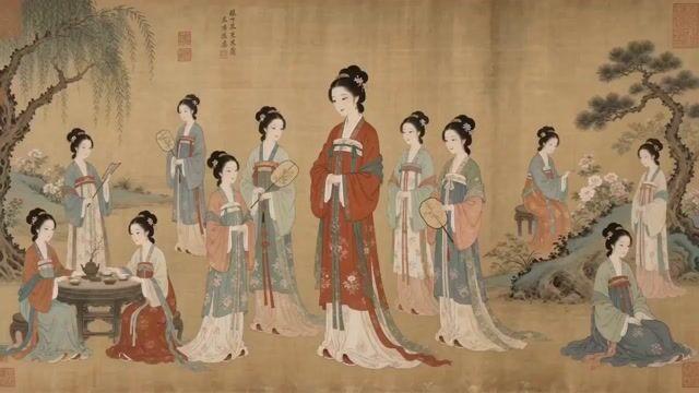 提示詞預覽: 影片提示詞: 以 AI 復興明代藝術