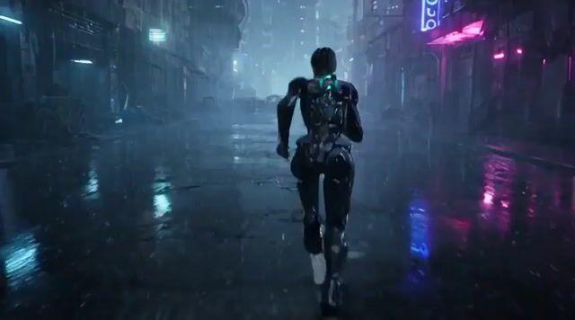 プロンプトのプレビュー: シネマティックな SF アクション短編動画プロンプト