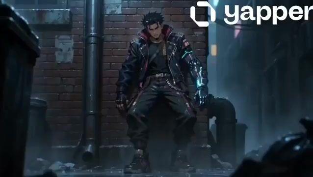 Promptforhåndsvisning: Gritty 90s Cyberpunk Anime Noir