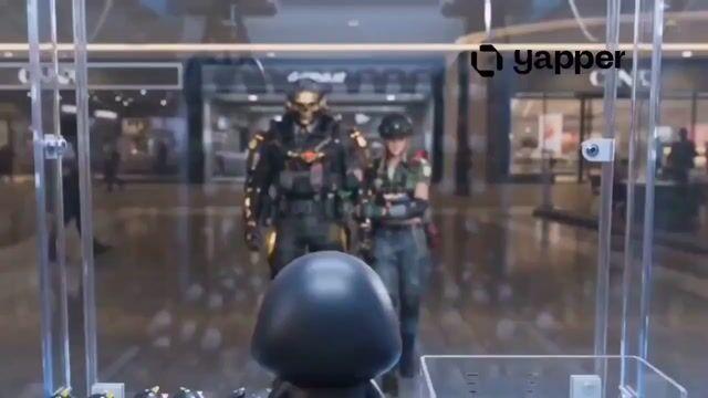 プロンプトのプレビュー: アークナイツ:エンドフィールド ググ ガガ ショッピング シーン