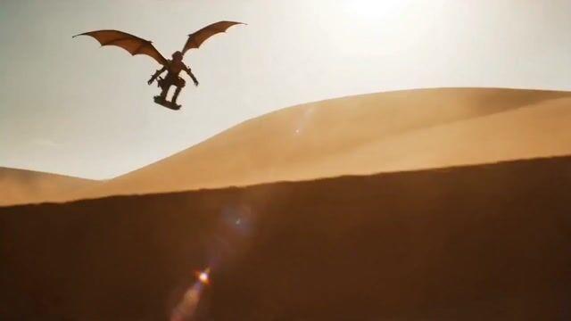 プロンプトのプレビュー: サンドパンク・デザート・パシュート