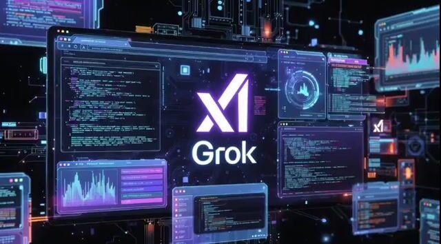 İstem önizlemesi: Comet Browser ve xAI/Grok'tan ilham alan fütüristik tarayıcı arayüzü