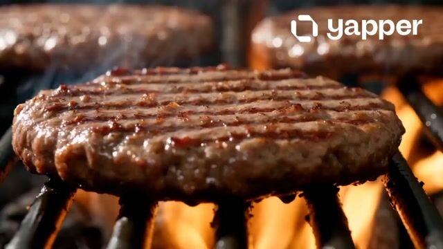 プロンプトのプレビュー: マクドナルドのファストフード CM