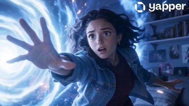 プロンプトのプレビュー: アニメの世界へ引き込まれる変身シーン