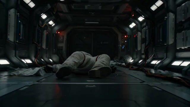 プロンプトのプレビュー: 宇宙飛行士の無重力脱出シーン
