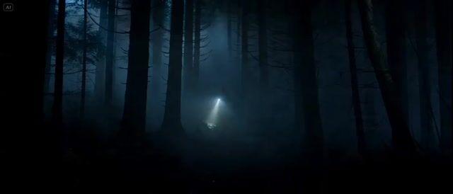 Anteprima del prompt: Prompt per Scena Horror Cinematografica nella Foresta con Storytelling Multi-Inquadratura