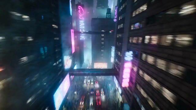 プロンプトのプレビュー: サイバーパンク・アーバンランナー・アニメーション