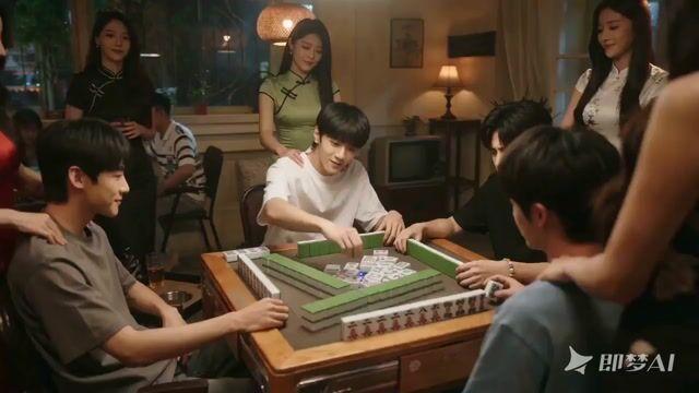 提示詞預覽: Seedance 2.0 影片提示:麻將場景與按摩師