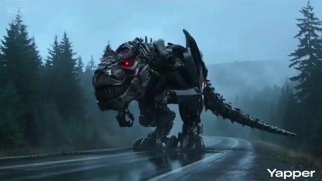 プロンプトのプレビュー: 変身ブロックバスター動画プロンプト