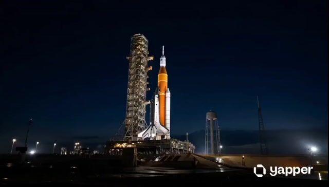 プロンプトのプレビュー: NASA スペースシャトルの夜間打ち上げ